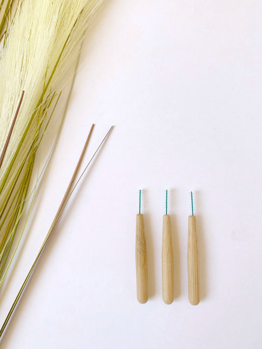 Cepillos Interdentales de bambú